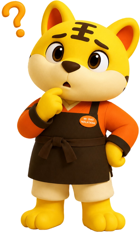 มาสคอตเสือของแบรนด์ Mr.Bao